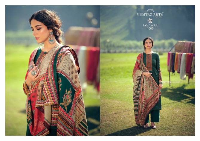 Mumtaz Jamawar Digital Printed Winter Casual Wear Pashmina Designer Collection